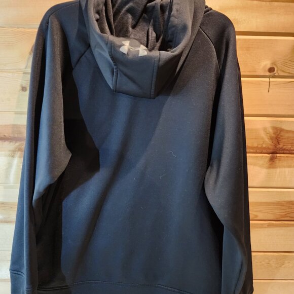 Under Armour Men’s Medium ColdGear Storm Hoodie • Black Pullover - Picture 2 of 5